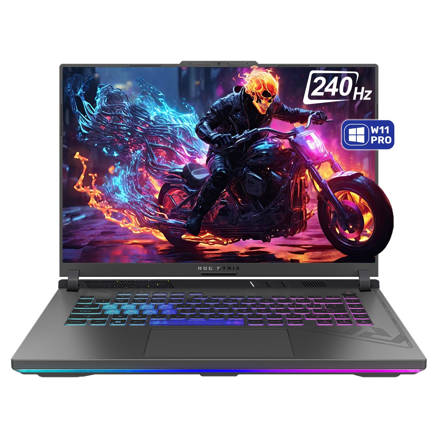 ASUS Rog Strix G16 Gaming Laptop, i9-14900HX, 16" QHD+ (2560x1600), RTX4070, W11 Pro (Used-Good)