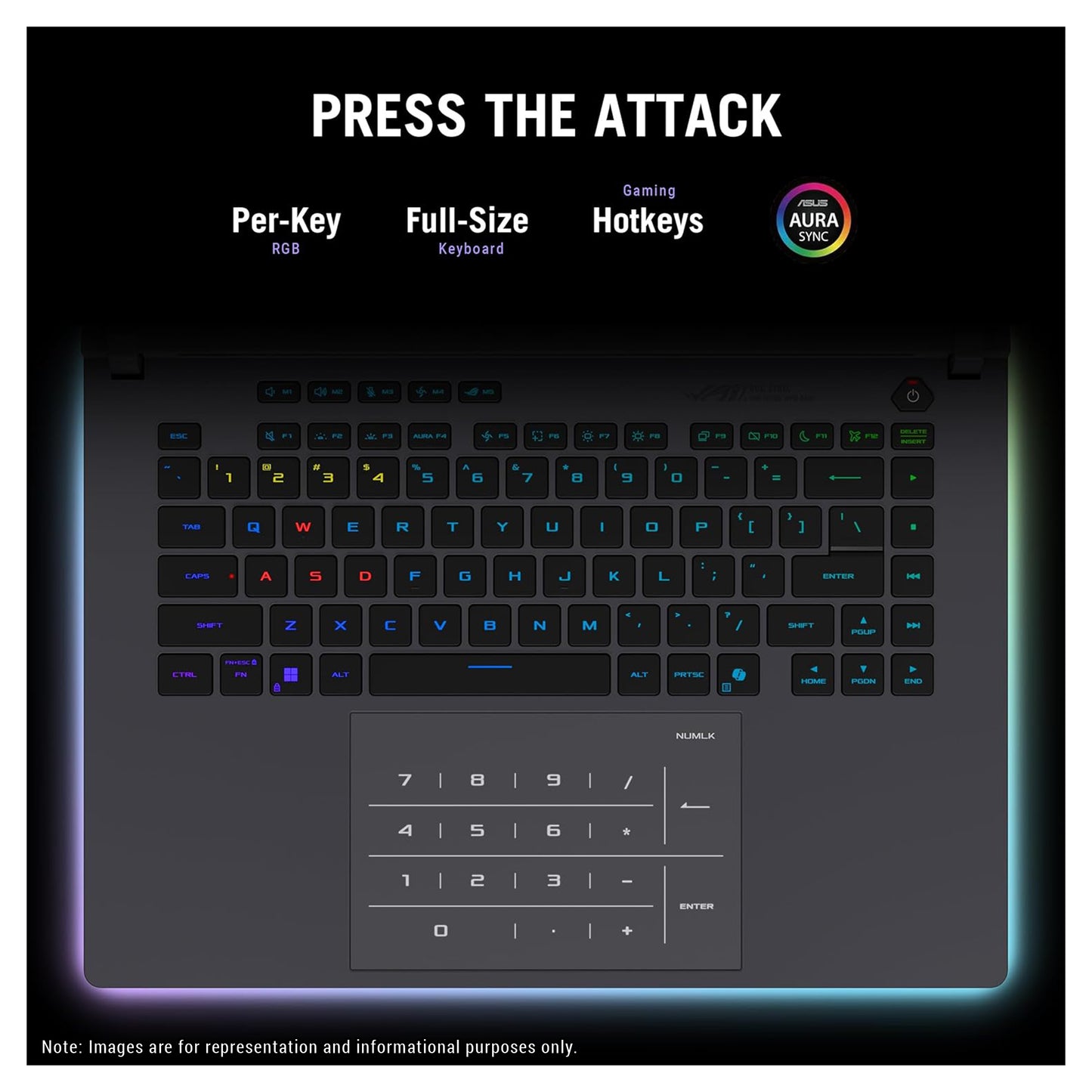 ASUS ROG Strix G16 Gaming Laptop, Ultra 9-275HX, 16” 2.5K (2560x1600) RTX 5070Ti