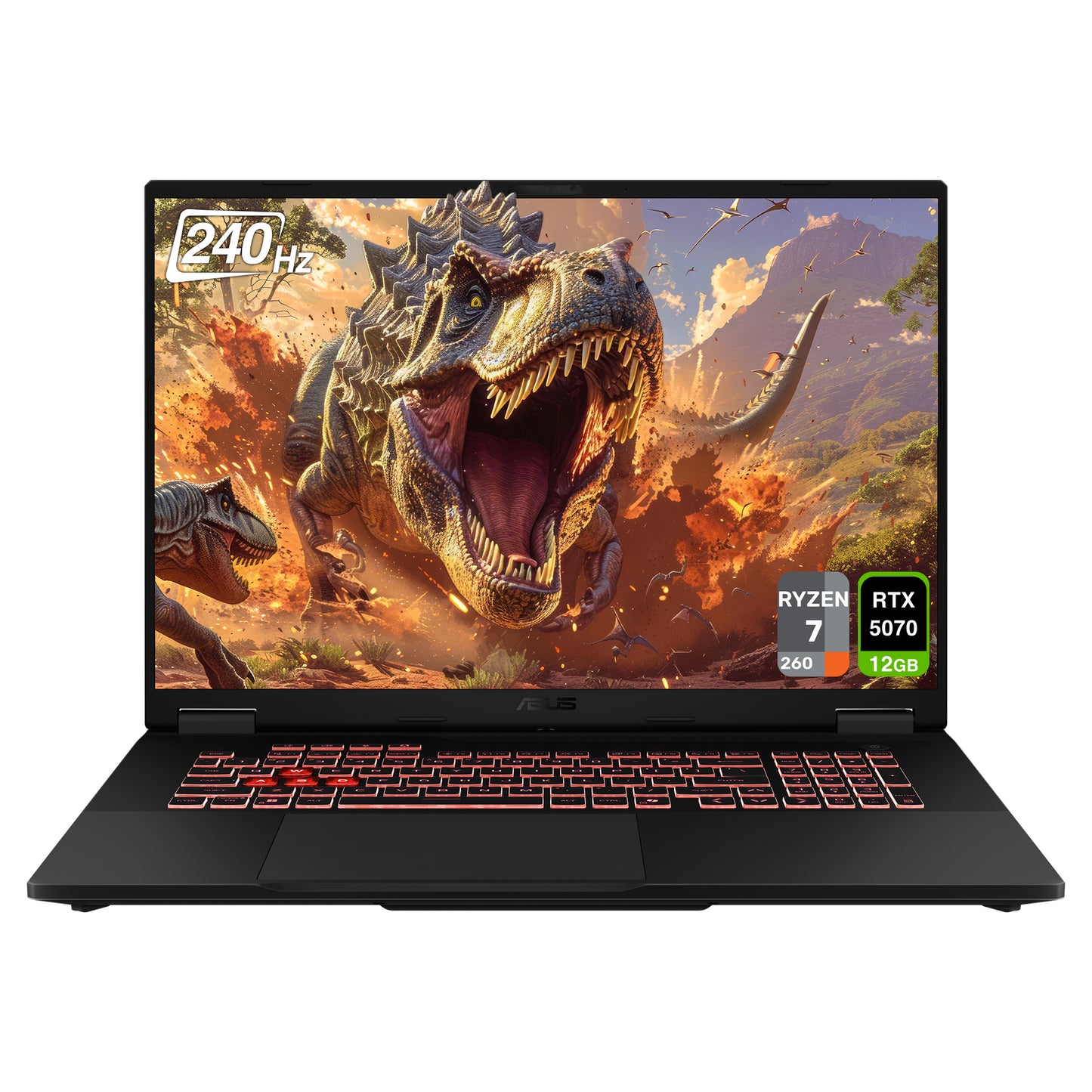 ASUS TUF A18 Gaming Laptop, Ryzen 7-260, 18" 2.5K (2560x1600) 240Hz, RTX 5070