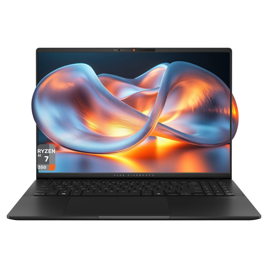 ASUS Vivobook S16 Copilot+ Laptop, Ryzen AI 7-350, 16" 3K (2880x1800) OLED Touchscreen,