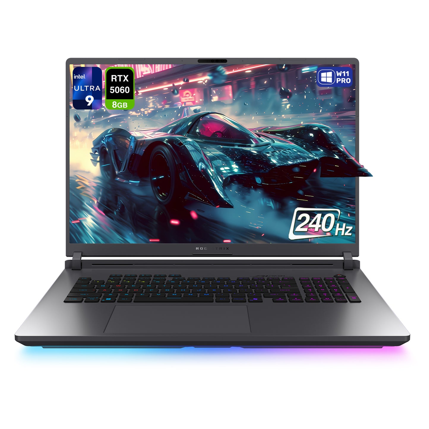 ASUS ROG Strix G18 Gaming Laptop, Ultra 9-275HX, 18" 2.5K (2560x1600), RTX 5060
