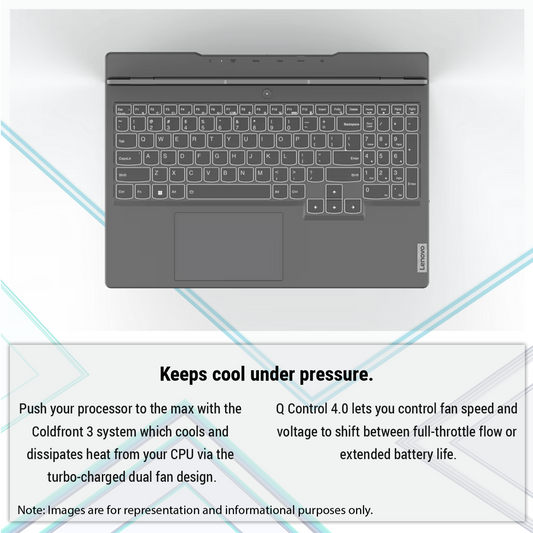 Lenovo Legion 5 Gaming Laptop, 15.6" WQHD, Ryzen 7 7735HS, RTX4060, W11Home