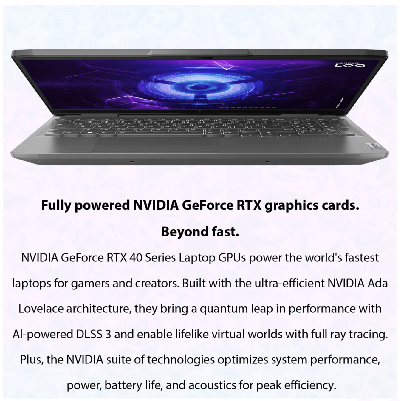 Lenovo LOQ Gaming Laptop, 16" WUXGA Display, Intel Core i5-13500H, RTX NVIDIA GeForce RTX 4050, Windows 11 Home, Grey - Teknoraks