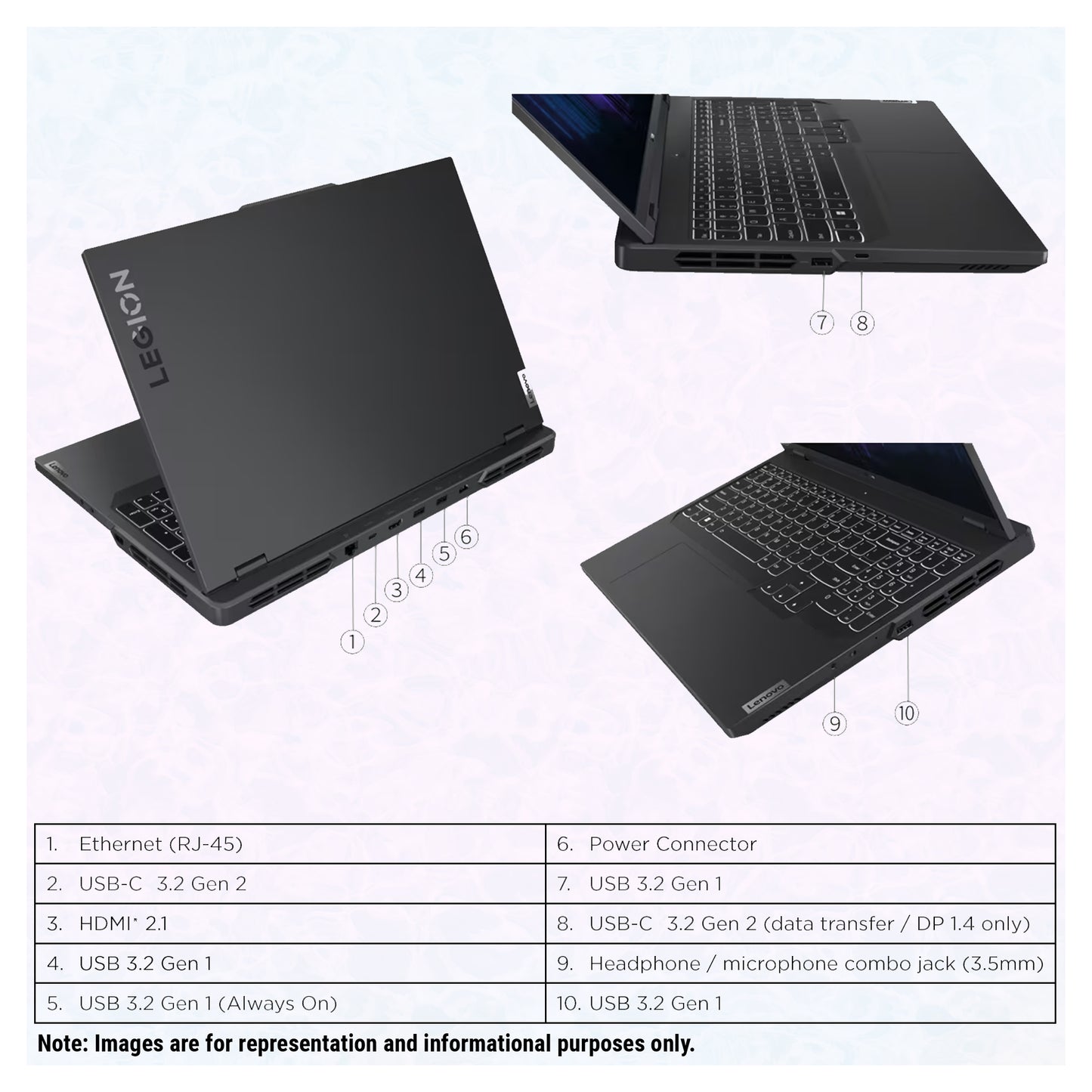 Lenovo Legion Pro 5i Gaming Laptop, 16" WQXGA, i7-13700HX, RTX4060, W11Home