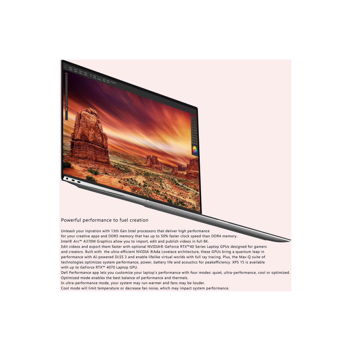Dell XPS 15 9530 Laptop, i7-13700H, 15.6" FullHD+, Fingerprint Reader, W11Home