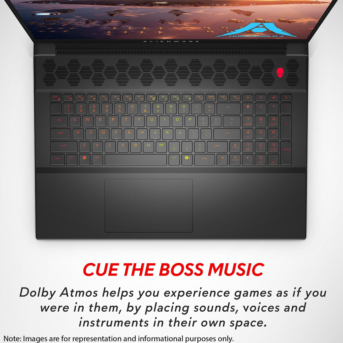 Alienware M18 Gaming Laptop, 18" FHD+, Ryzen 9 7845HX, RTX4080, W11Home