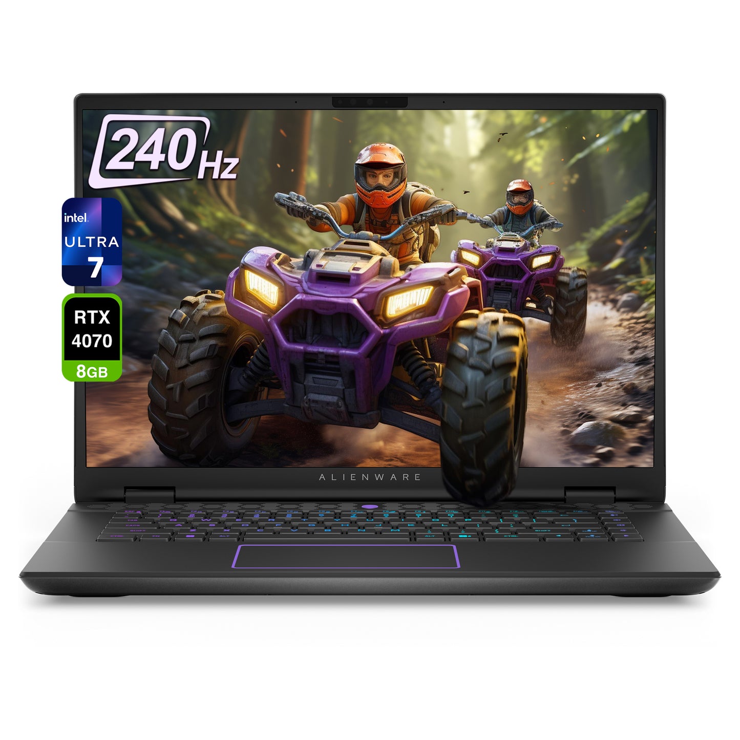 Alienware M16 R2 Gaming Laptop, Ultra 7-155H, 16" QHD+, RTX4070