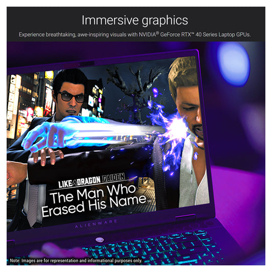 Alienware M16 R2 Gaming Laptop, i9-185H, RTX4060, W11Home