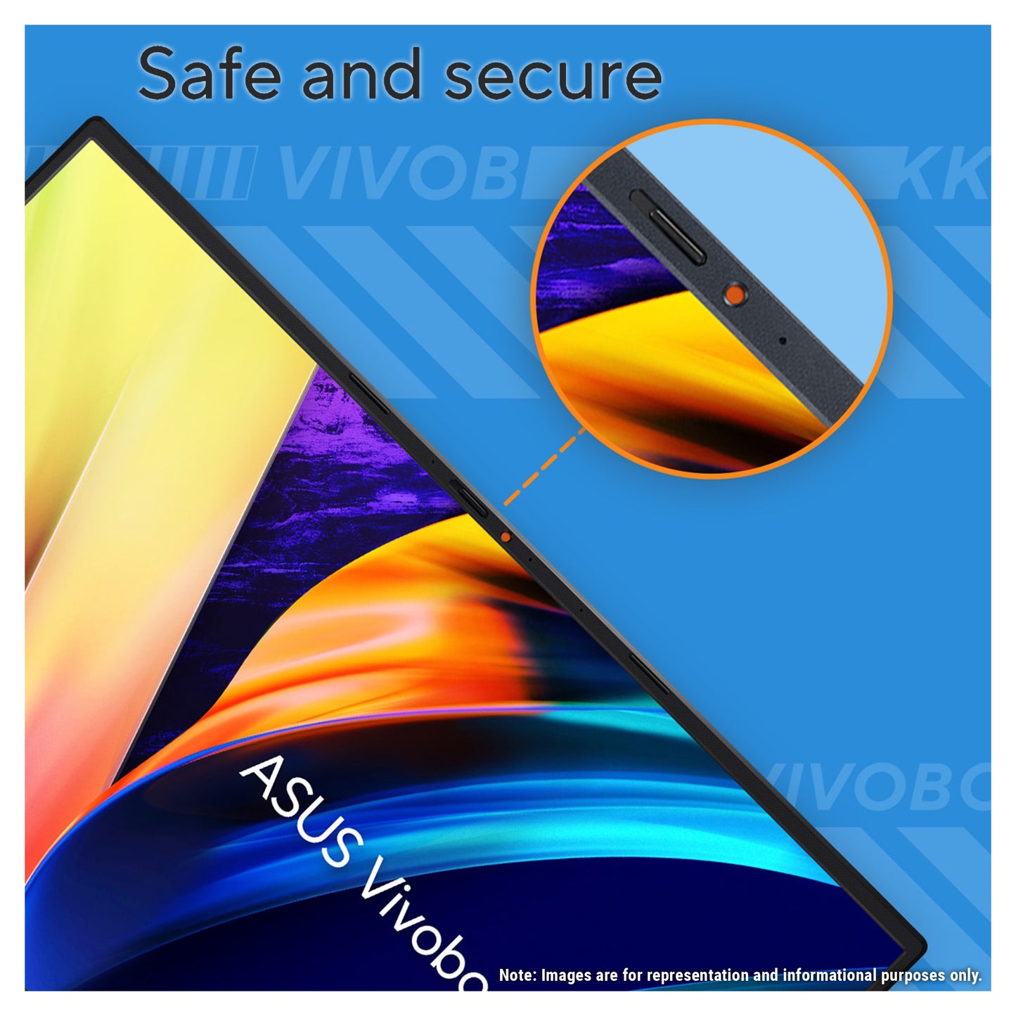 ASUS Vivobook 16 Laptop, i5-13500H, 16" WUXGA, W11Home
