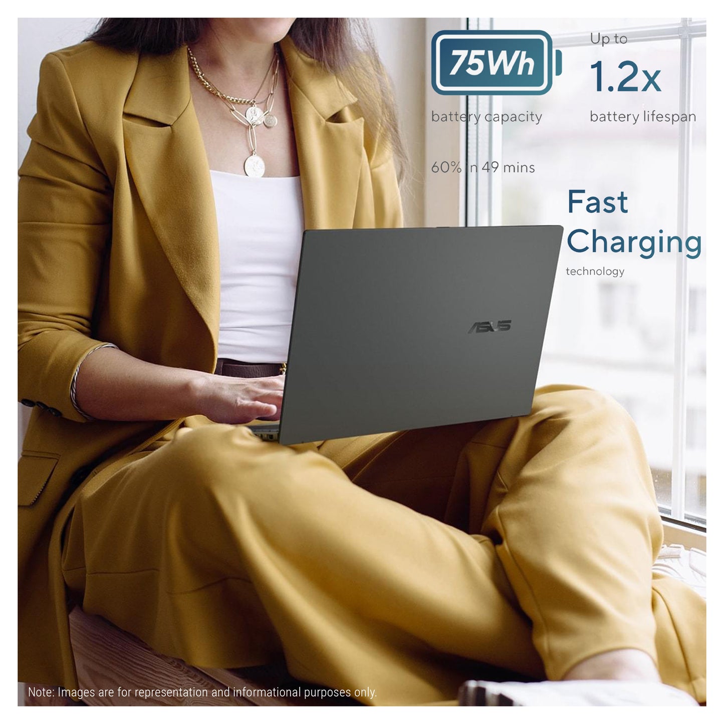 ASUS Zenbook 14 OLED Laptop, Ultra 7 155H, 14” WUXGA Touch, W11Home