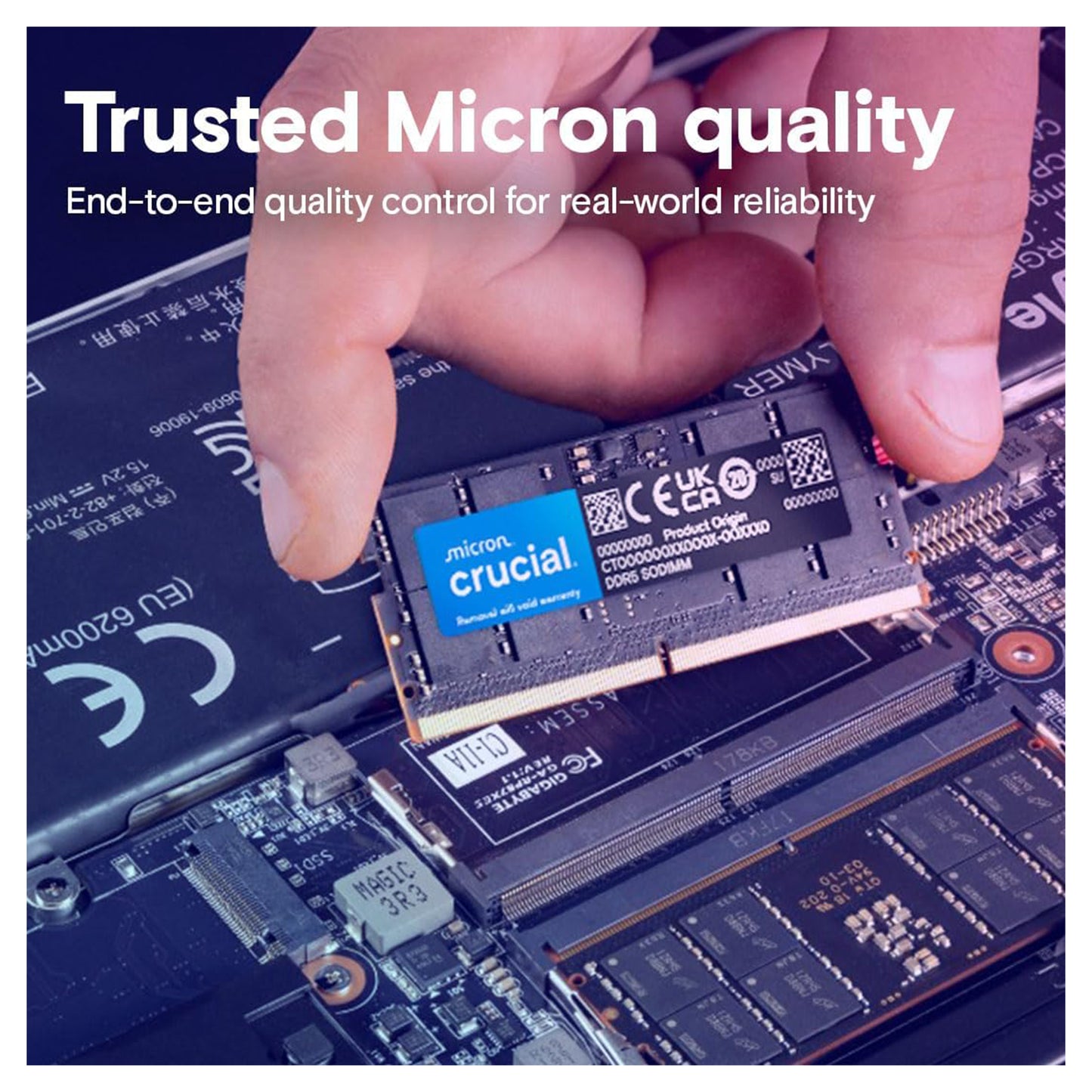 Crucial 96GB(48*2) DDR5 RAM, 5600MHz Laptop Memory, SODIMM 262-Pin