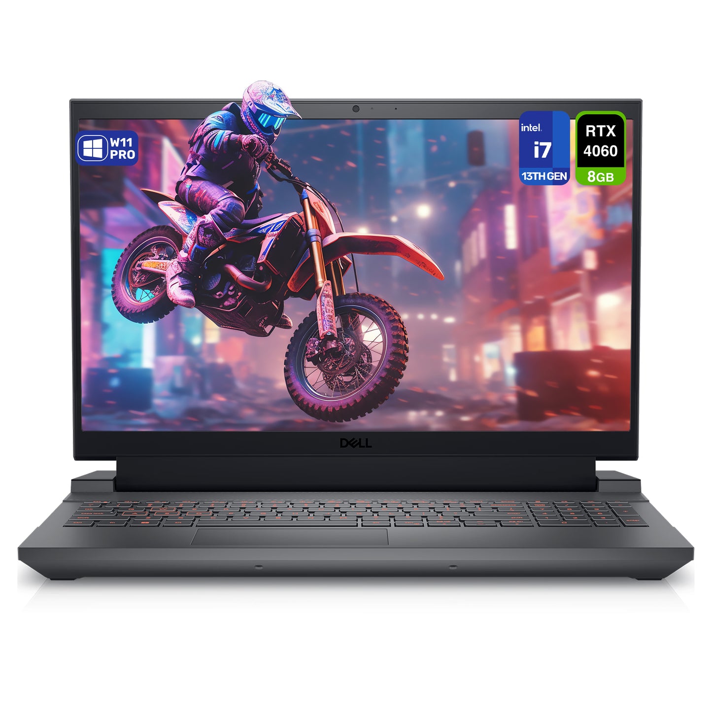 Dell G15 5530 Gaming Laptop, 15.6" FullHD, i7-13650HX, RTX4060, W11Home