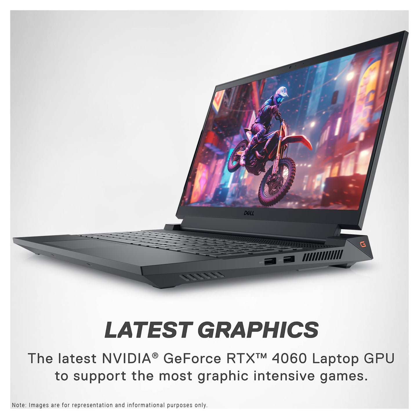 Dell G15 5530 Gaming Laptop, 15.6" FullHD, i7-13650HX, RTX4060, W11Home