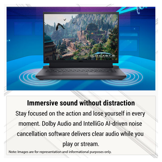 Dell G16 Gaming Laptop, i9-13900HX, 16" QHD+, RTX4060, W11Home