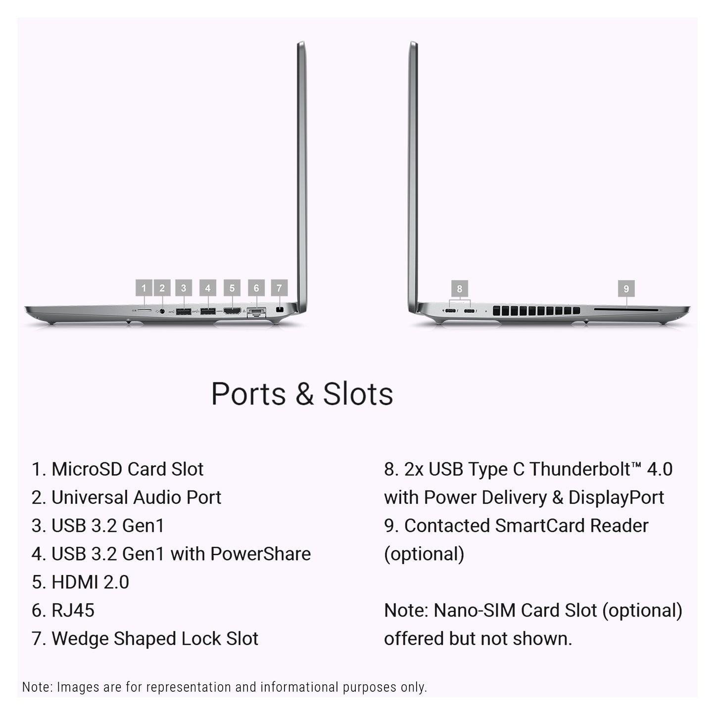 Dell Latitude 5540 Laptop, i7-1355U, 15.6" FHD (1920x1080), W11 Pro