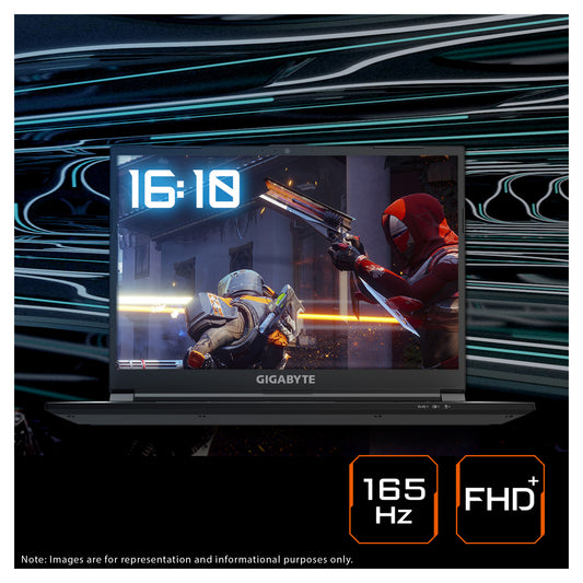 GIGABYTE G6 Series Gaming Laptop, i7-13620H, 16" WUXGA (1920x1200) 165Hz, RTX4060