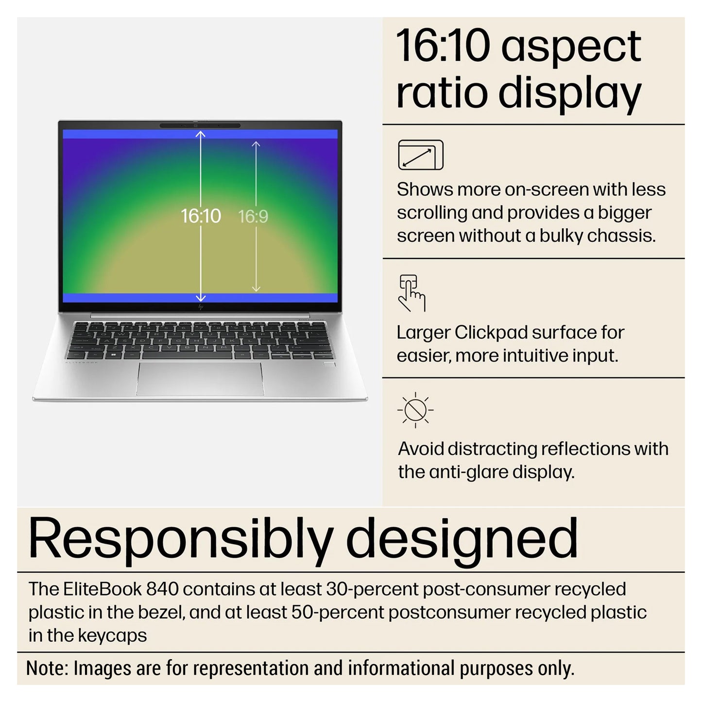 HP EliteBook 840 G10 Laptop, i5-1335U, 14" WUXGA, W11Pro