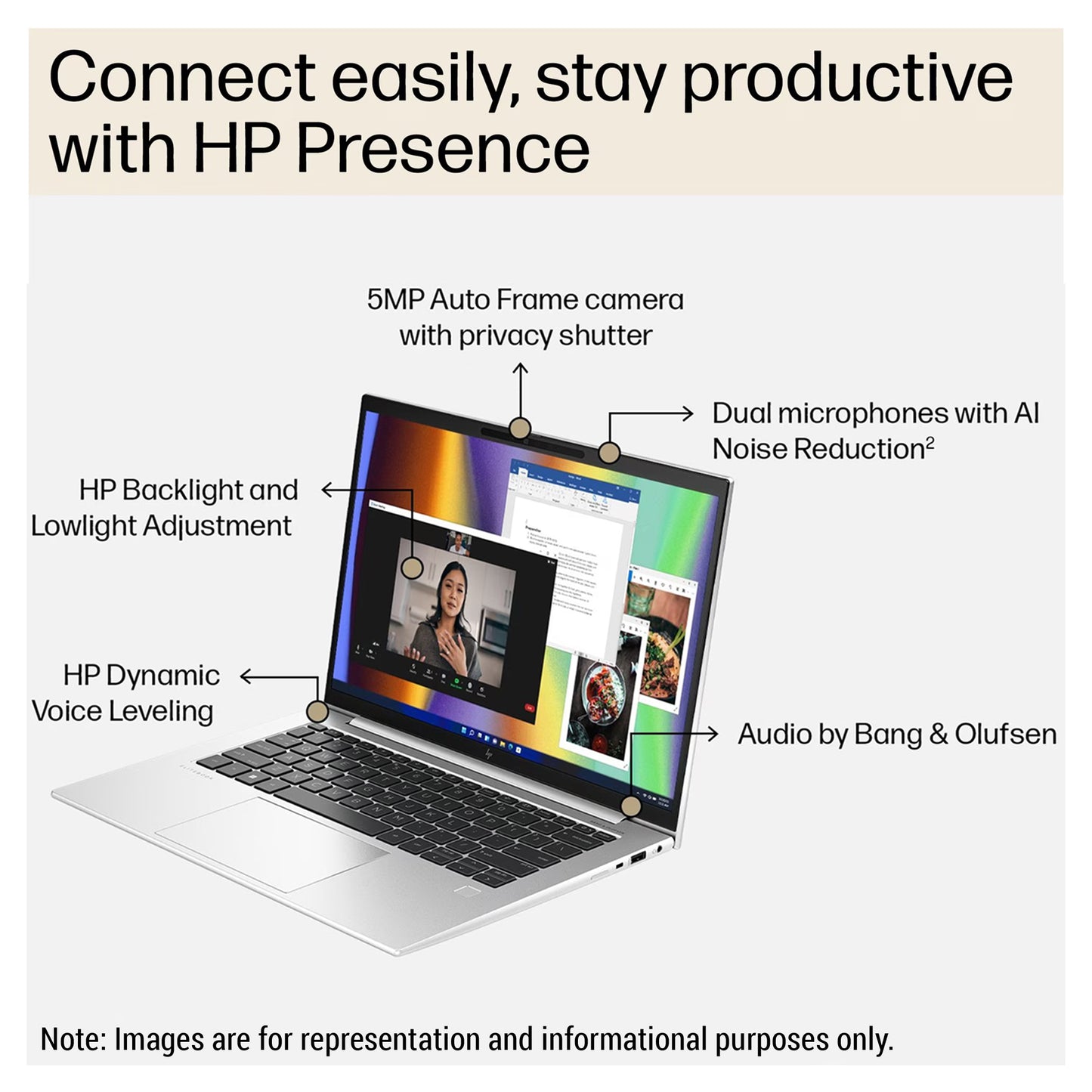 HP EliteBook 840 G10 Laptop, i5-1335U, 14" WUXGA, W11Pro