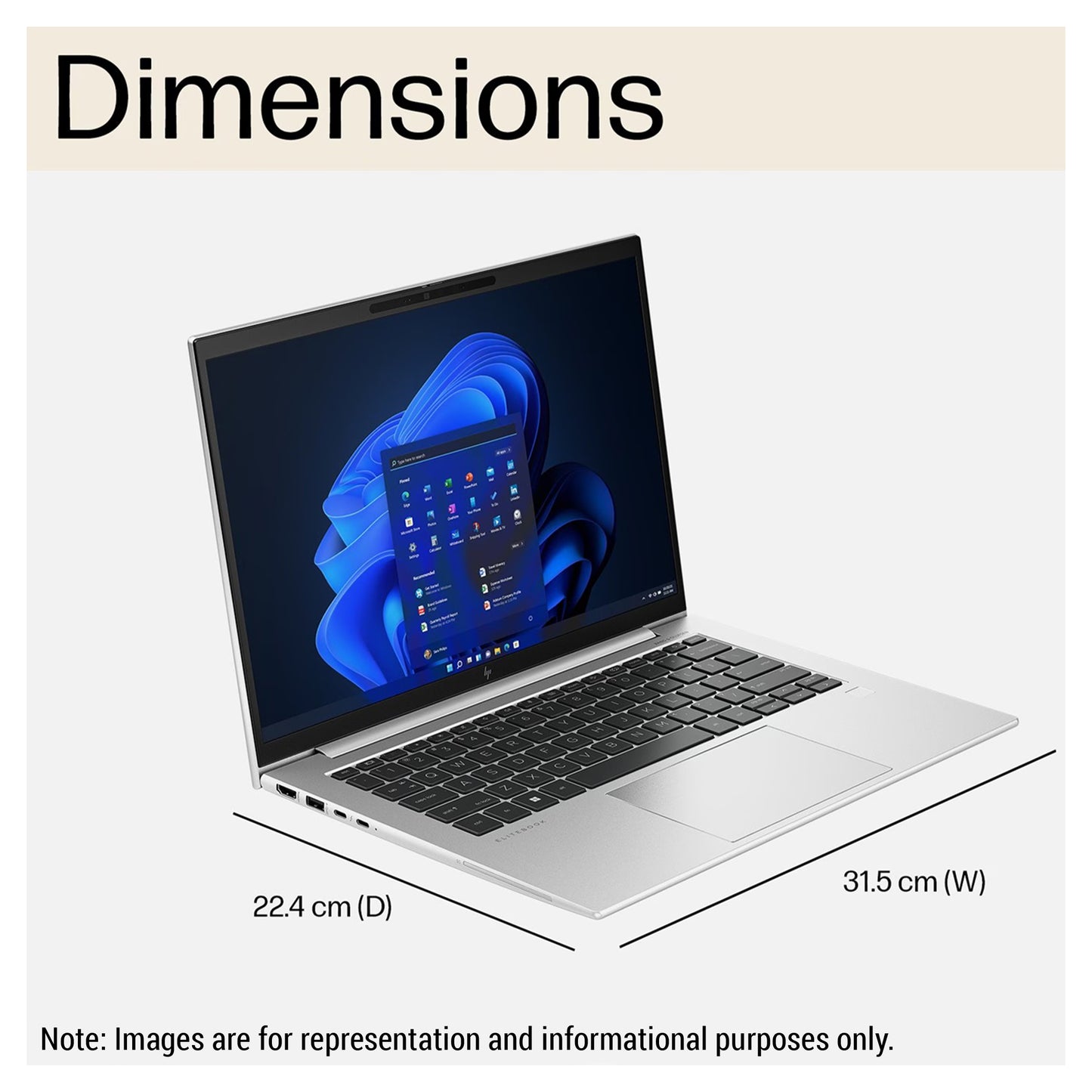 HP EliteBook 840 G10 Laptop, i5-1335U, 14" WUXGA, W11Pro