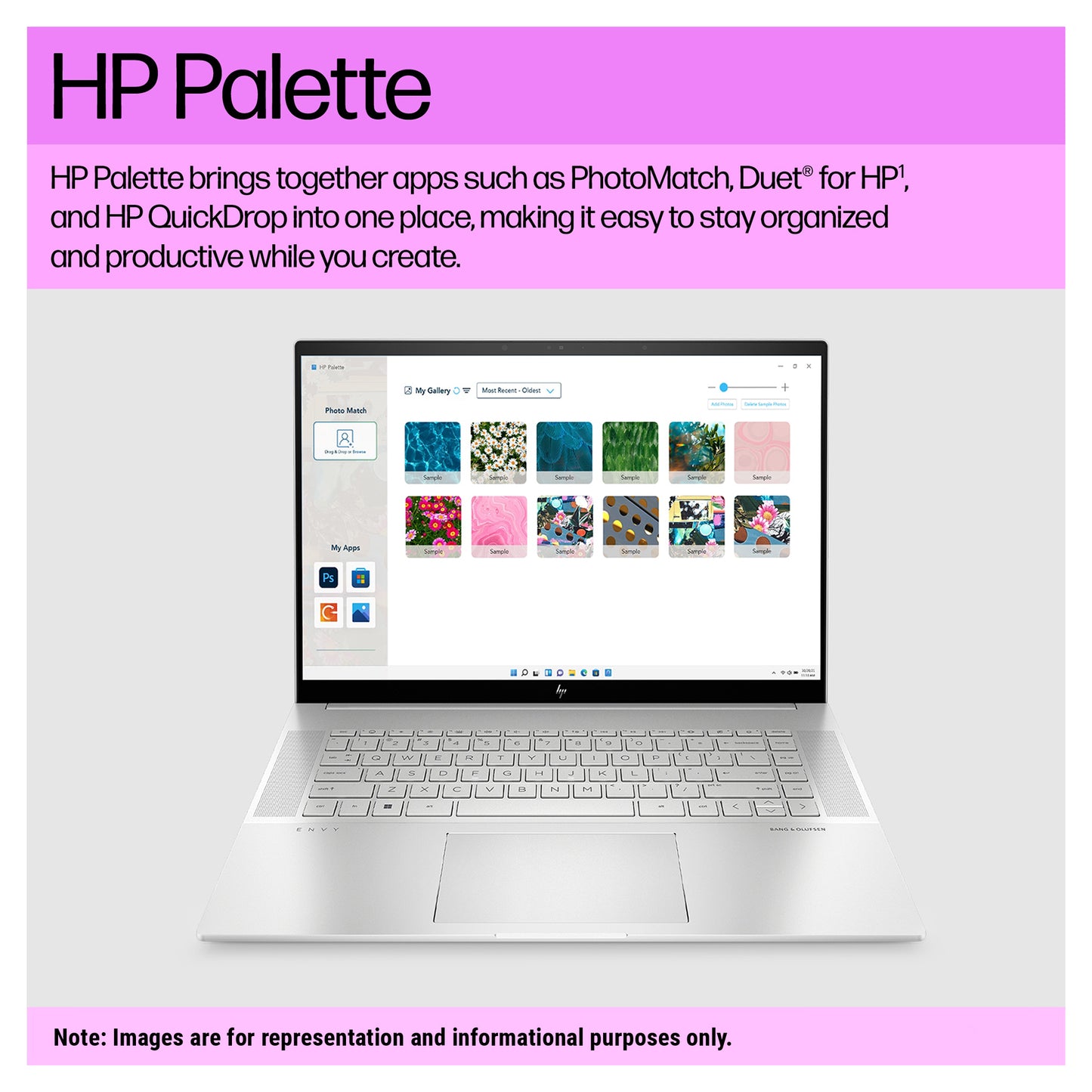 HP Envy Laptop, i7-13700H, 16" WUXGA, RTX4060, Touchscreen, W11Home