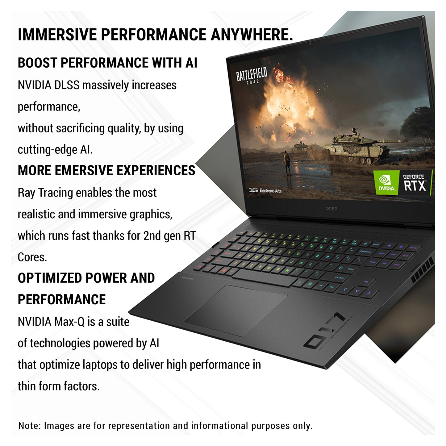 HP OMEN 17 Gaming Laptop, i9-13900HX,, 17.3" QHD, RTX4090, W11Pro