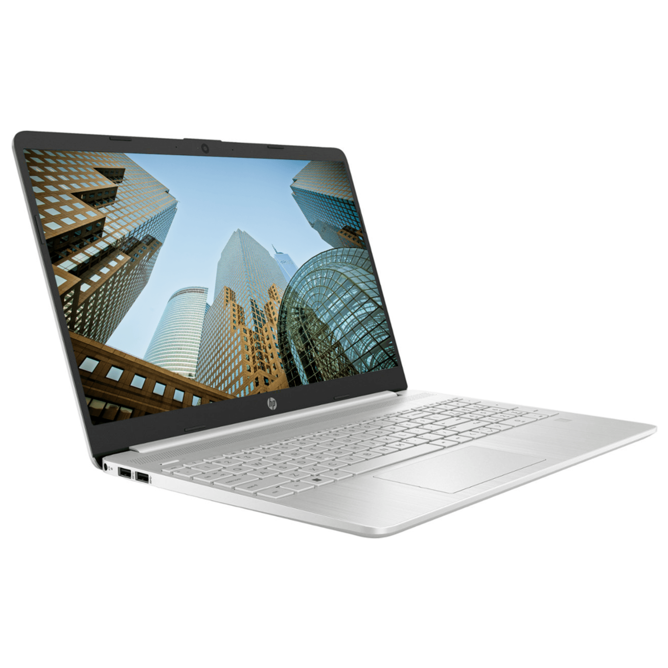 HP Laptop, 15.6" Touch-Screen Full HD Display, Intel Core i7-1255U, Intel Iris Xe Graphics, Windows 11 Home, Natural Silver - Teknoraks