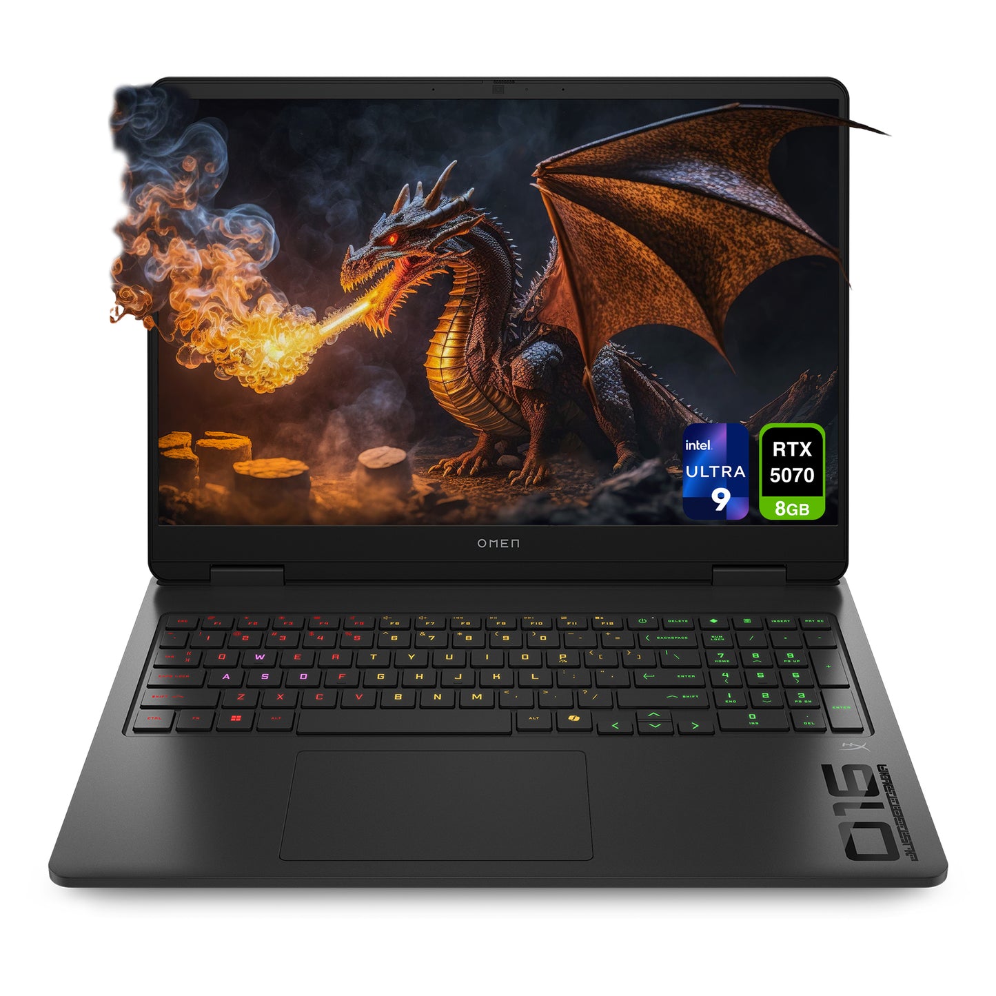 HP OMEN 16 Gaming Laptop, Ultra 9-285H, 16" WQXGA (2560x1600) 240Hz, RTX5070