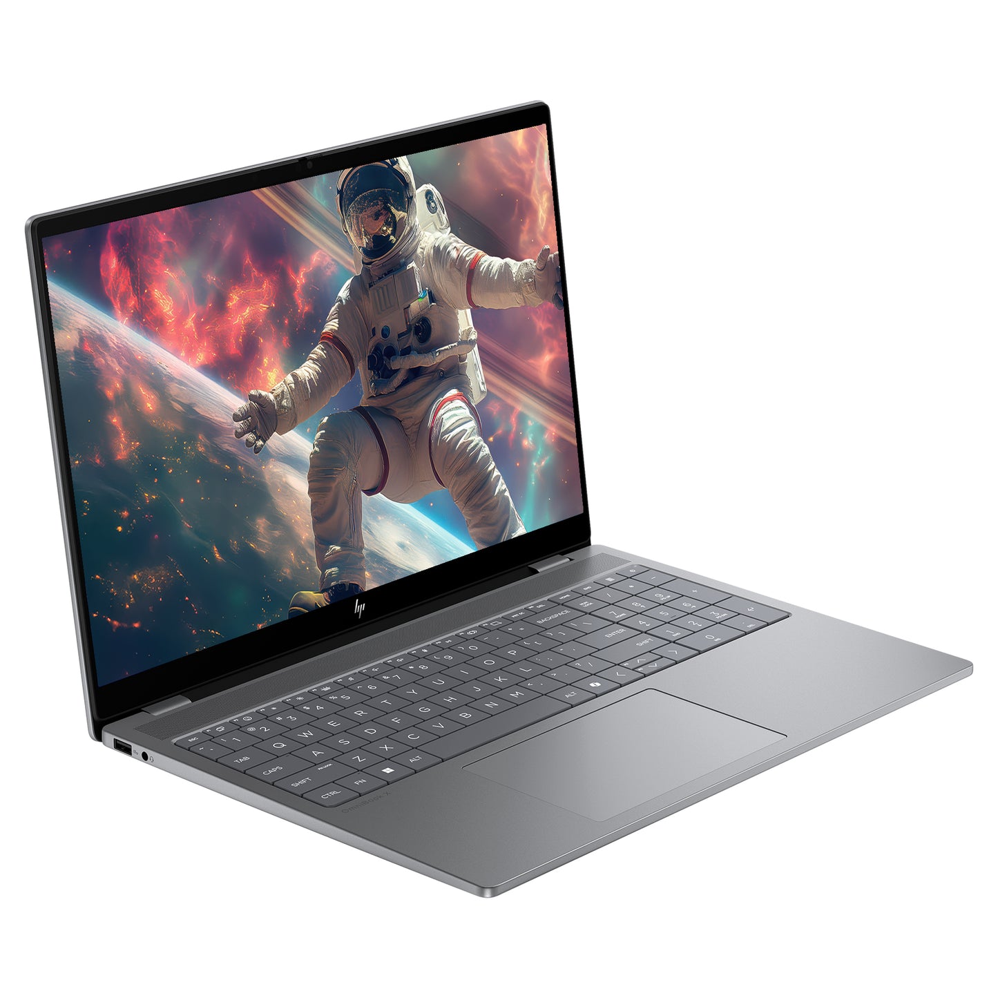 HP OmniBook X AI 16 Laptop, Ultra 7-255H, 16" 2K (2048x1280) OLED Touchscreen, RTX4050