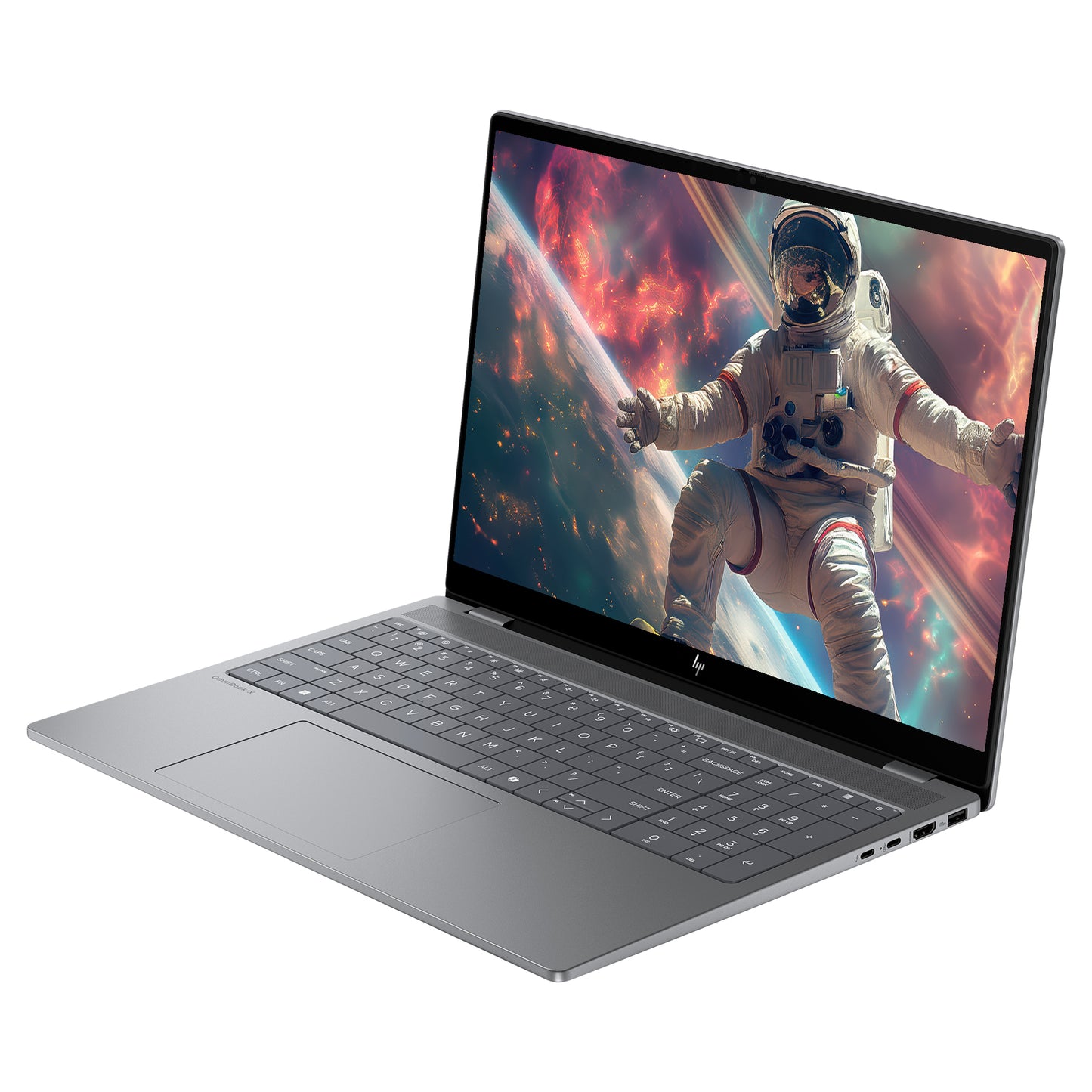 HP OmniBook X AI 16 Laptop, Ultra 7-255H, 16" 2K (2048x1280) OLED Touchscreen, RTX4050