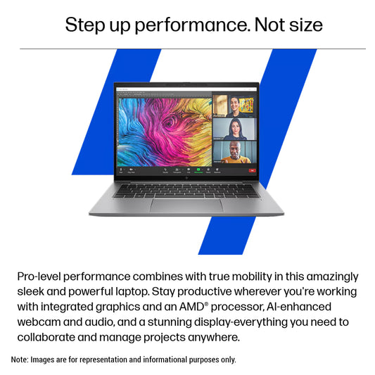 HP ZBook Firefly G11 Mobil Workstation, Ryzen 7 Pro 8840HS, 14" WUXGA (1920x1200), W11 Pro (Used-Like New)