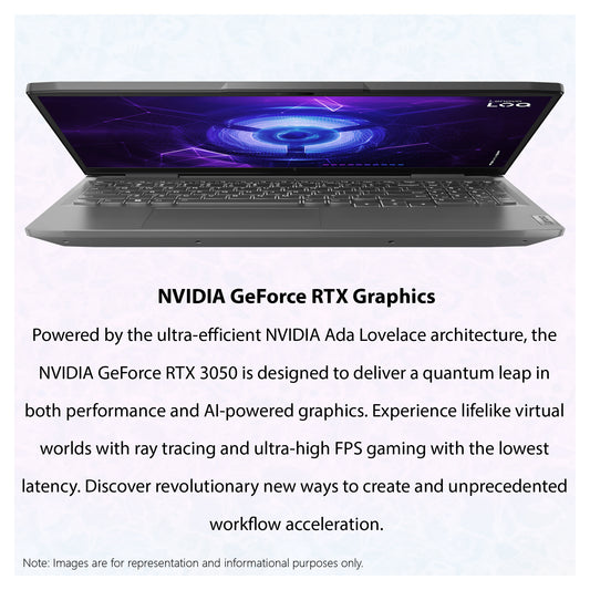 Lenovo LOQ Gaming Laptop, 15.6" FHD, i5-13420H, RTX3050, W11Home