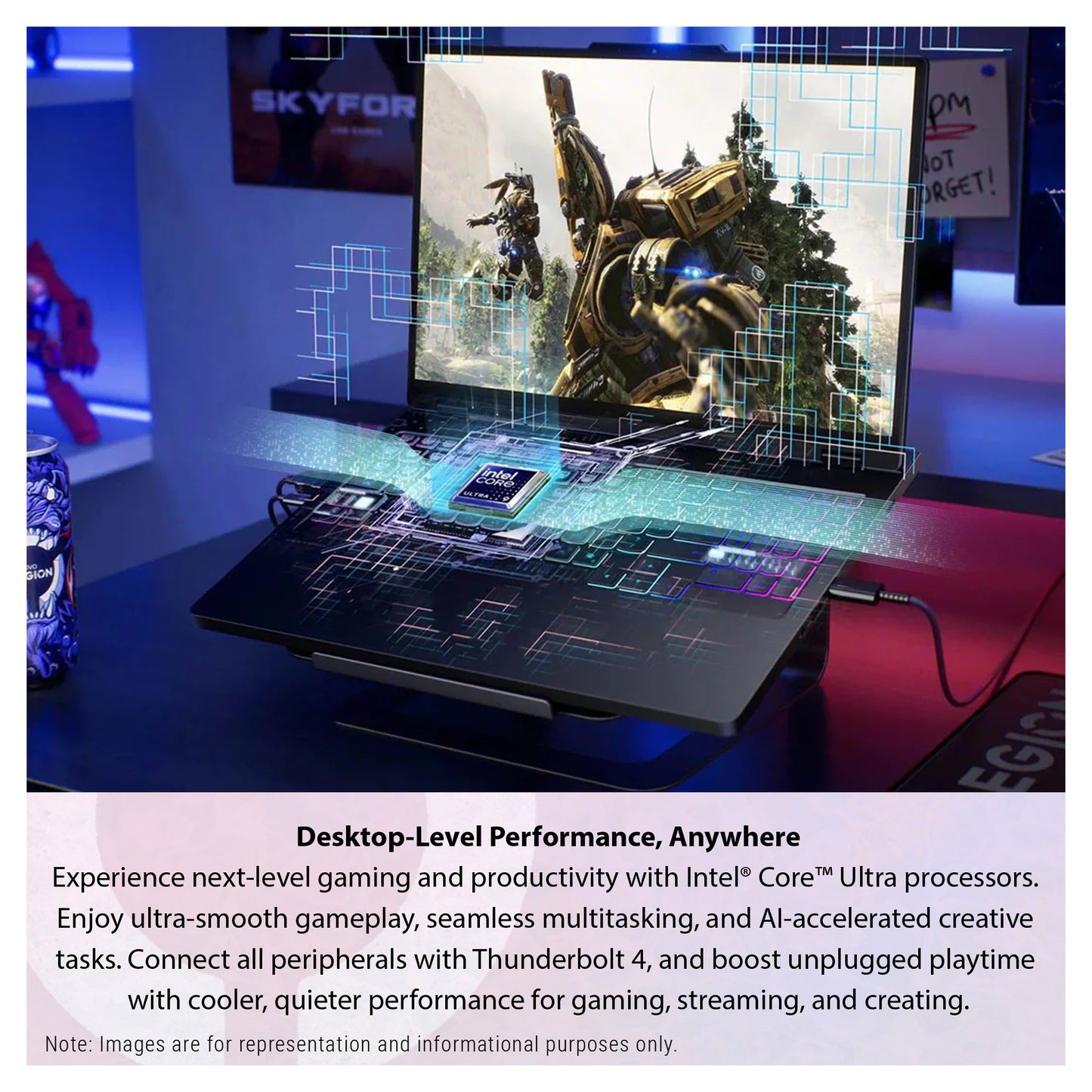 Lenovo Legion Pro 5i Gen 10 Gaming Laptop, Ultra 9-275HX, 16" WQXGA (2560x1600) RTX 5070