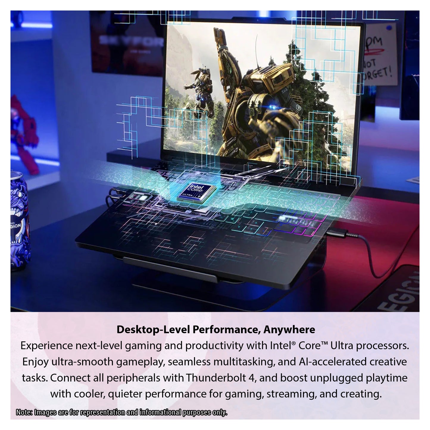Lenovo Legion Pro 5i Gen 10 Gaming Laptop, Ultra 9-275HX, 16" WQXGA (2560x1600), RTX 5060, 24-zone RGB Keyboard