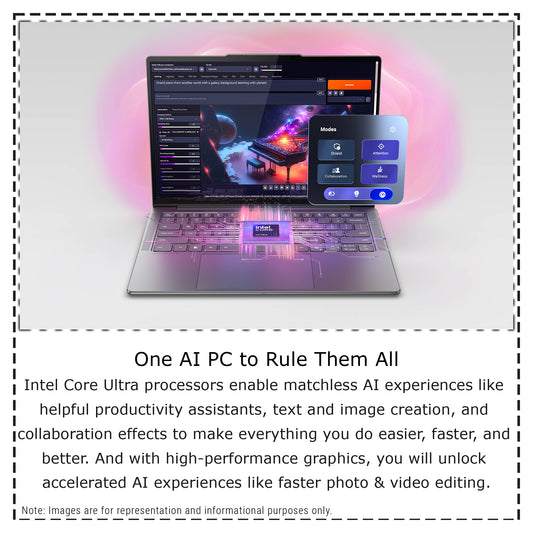 Lenovo Slim 7i Copilot+ Laptop, Ultra 7-258V, 14" WUXGA (1920x1200) OLED Touchscreen