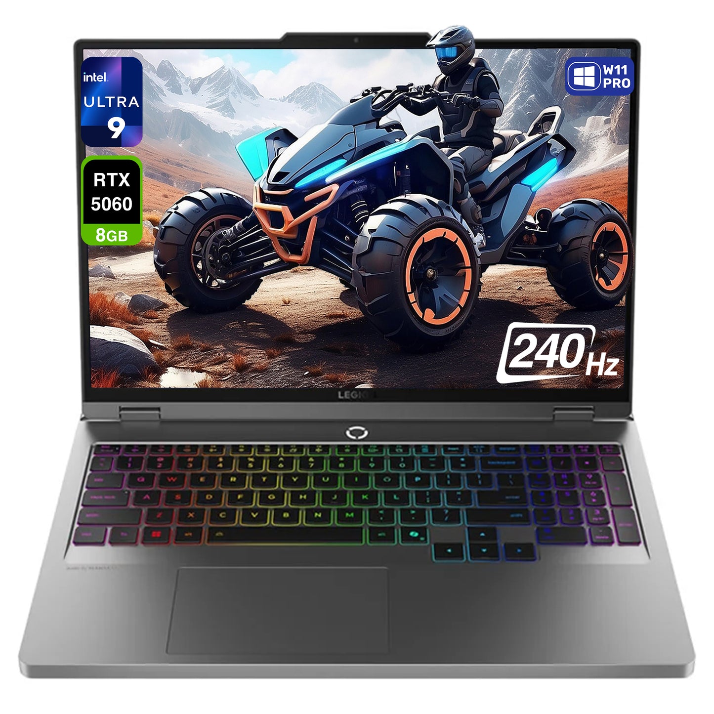 Lenovo Legion 5i Gaming Laptop, Ultra 9-275HX, 16" WQXGA (2560x1600), RTX 5060