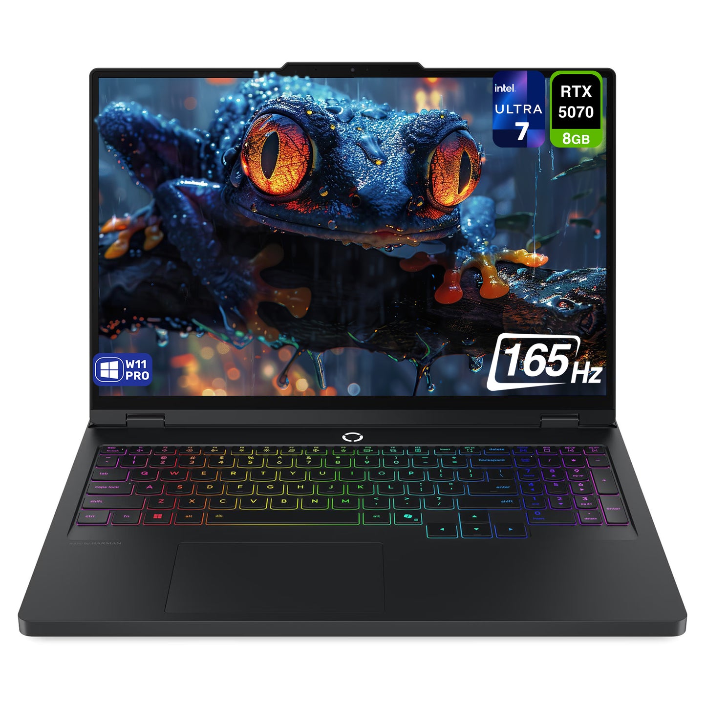 Lenovo Legion Pro 5 Gaming Laptop, Ultra 7-255HX, 16" WQXGA (2560x1600) 165Hz, RTX 5070