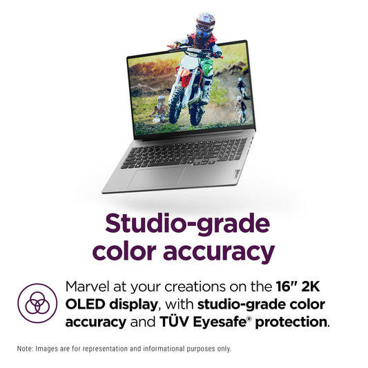 Lenovo IdeaPad Pro 5i Multi-Touch Laptop, Ultra 9-185H, 16" OLED Touchscreen (2048x1280), RTX4050, W11 Pro, Office 2021