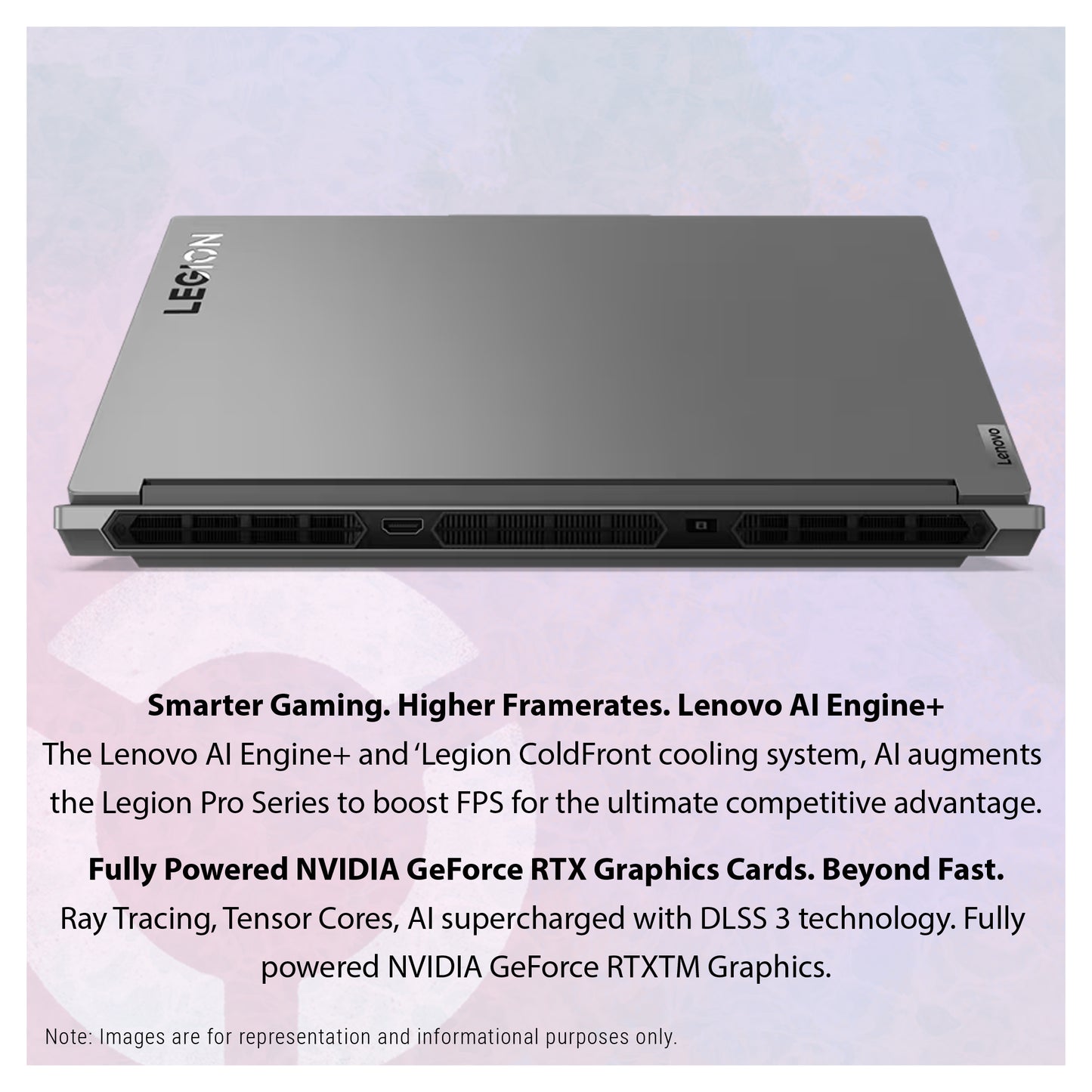 Lenovo Legion 5 Gaming Laptop, i9-14900HX, 16" QHD+, RTX4060, W11Home