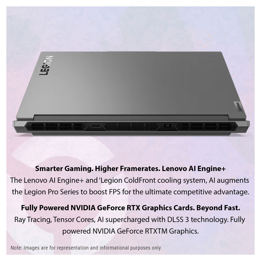 Lenovo Legion 5 Gaming Laptop, i9-14900HX, 16" QHD+, RTX4060, W11Home