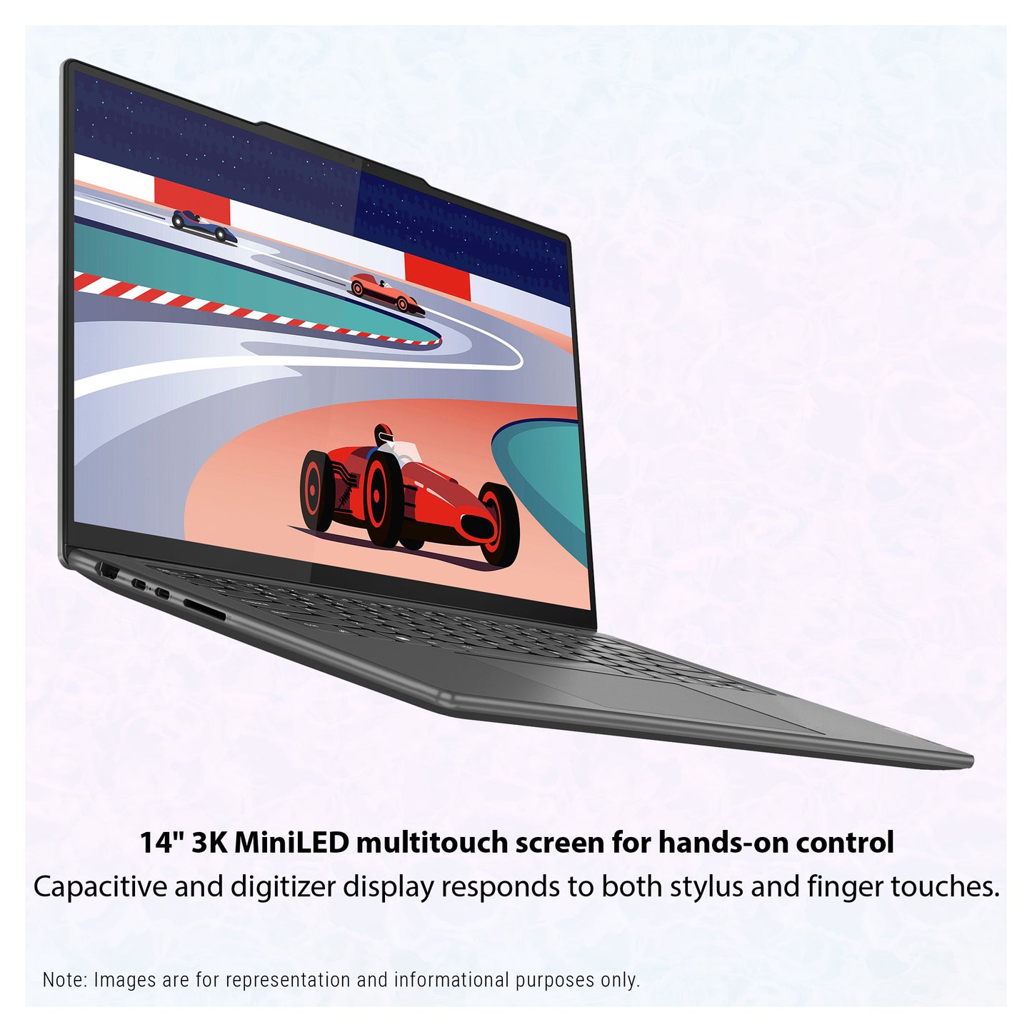 Lenovo Slim Pro 9i Laptop, i7-13705H, 14.5" 3K Touch, RTX4050, W11Home