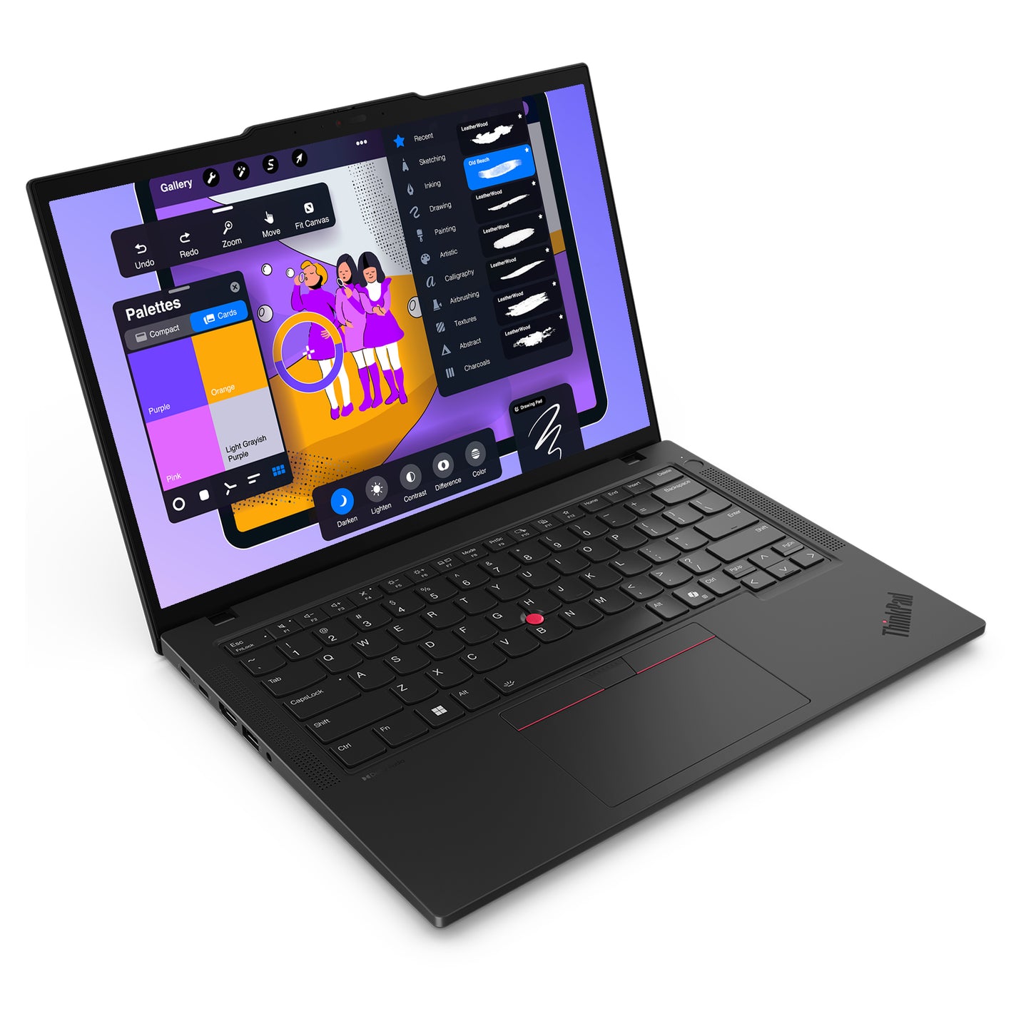 Lenovo ThinkPad P14s Gen 5 Mobile Workstation, Ryzen 7 PRO 8840HS, 14″ 2.8K (2880x1800), W11Pro (Used-Like New)