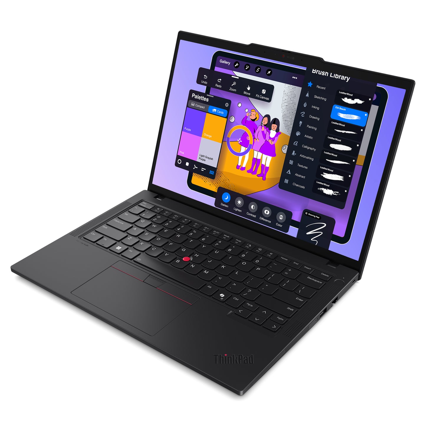 Lenovo ThinkPad P14s Gen 5 Mobile Workstation, Ryzen 7 PRO 8840HS, 14″ 2.8K (2880x1800), W11Pro (Used-Like New)