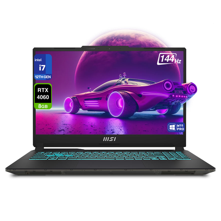 MSI Cyborg 15 Cyborg Gaming Laptop, i7-12650H,15.6" FHD (1920x1080), RTX4060