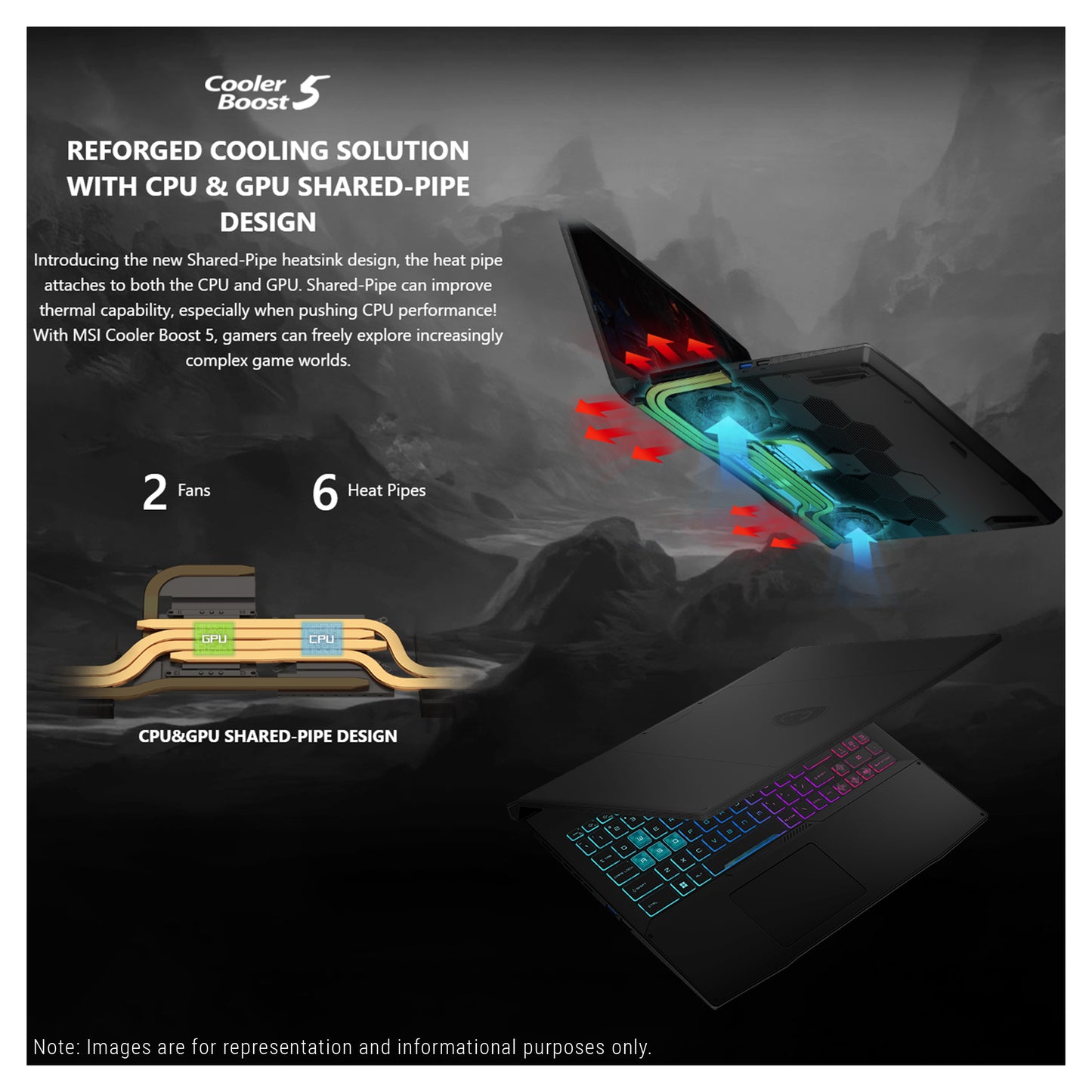 MSI Katana 15 Gaming Laptop, i7-13620H, RTX4070, 15.6" QHD (2560x1440) 165Hz (Used-Like New)