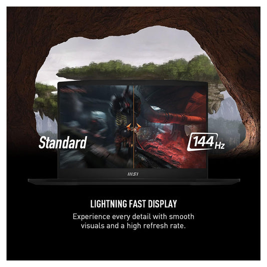 MSI Katana A17 AI Gaming Laptop, Ryzen 9 8945HS, 17.3" FHD (1920x1080), RTX4060