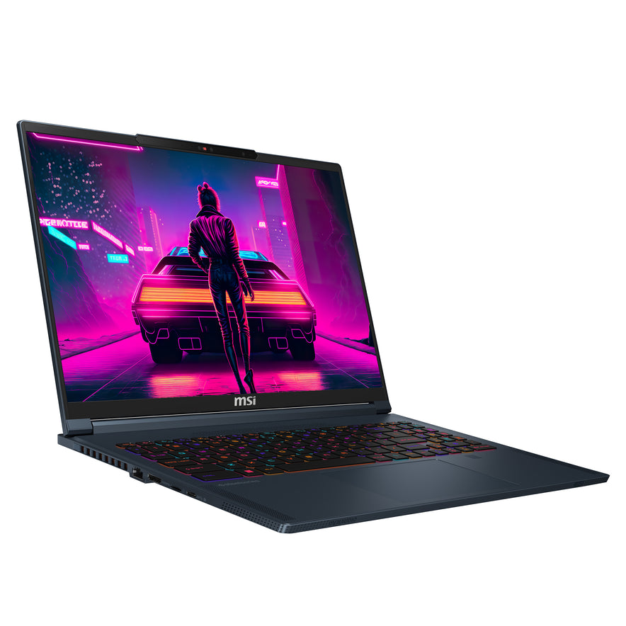 MSI Stealth 16 AI Ultra Thin Gaming Laptop, Ultra 9-185H, 16" 165Hz FHD+ (1920x1200), RTX4070, W11Home (Used-Like New)