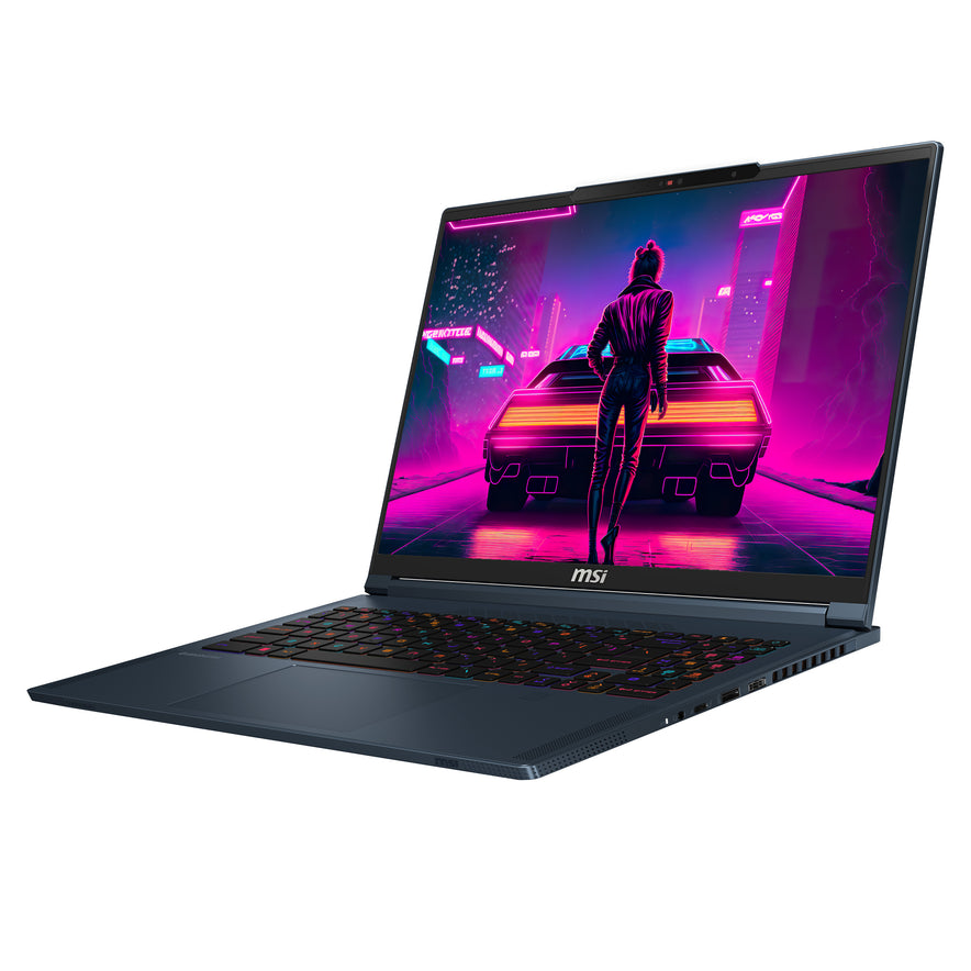MSI Stealth 16 AI Ultra Thin Gaming Laptop, Ultra 9-185H, 16" 165Hz FHD+ (1920x1200), RTX4070, W11Home (Used-Like New)