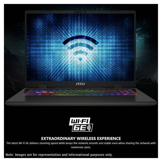 MSI Sword 16HX Gaming Laptop, i7-14650HX, 16" FHD+, RTX4060