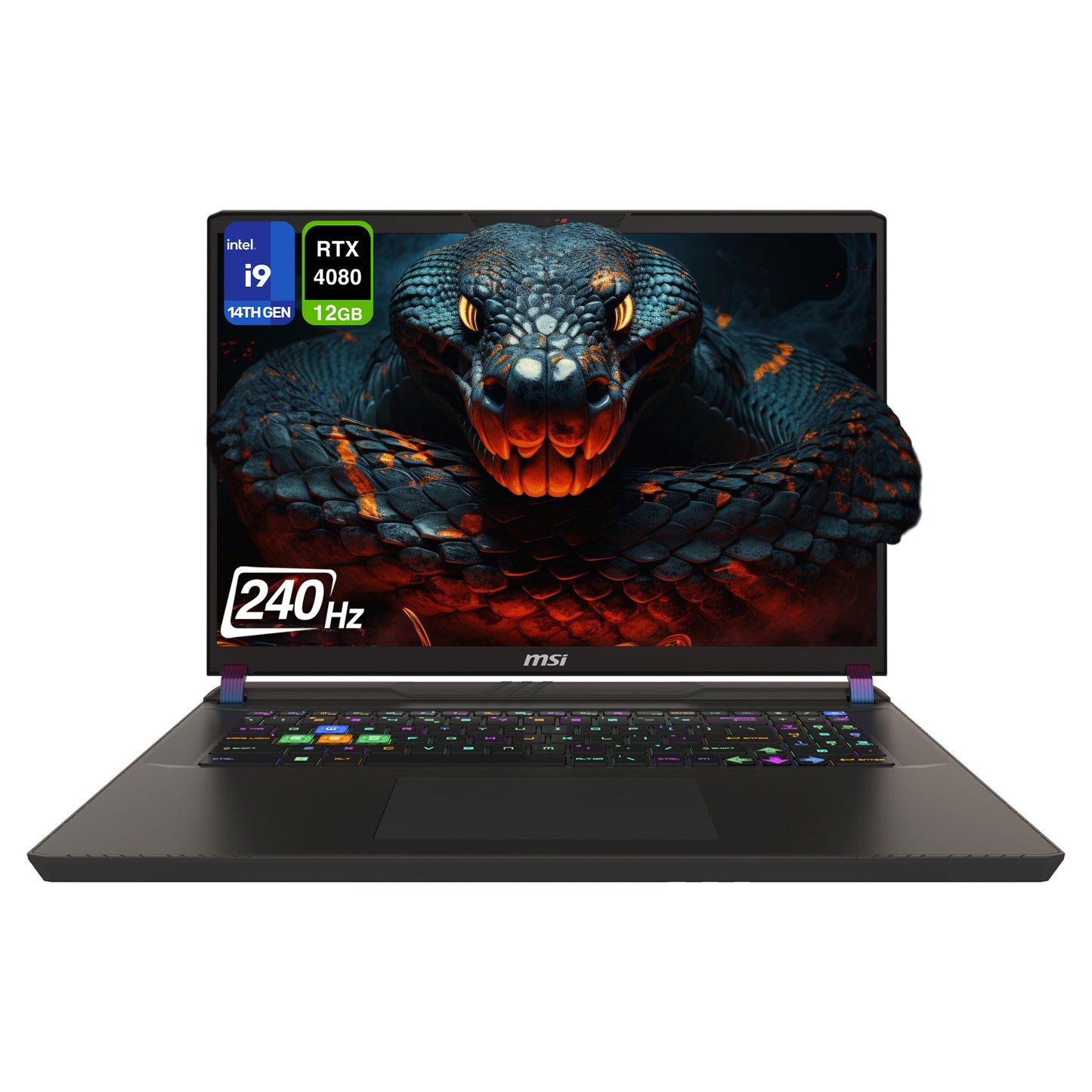 MSI Vector 17 HX Gaming Laptop, i9-14900HX, 17" QHD+ (2560x1600) 240Hz, RTX 4080