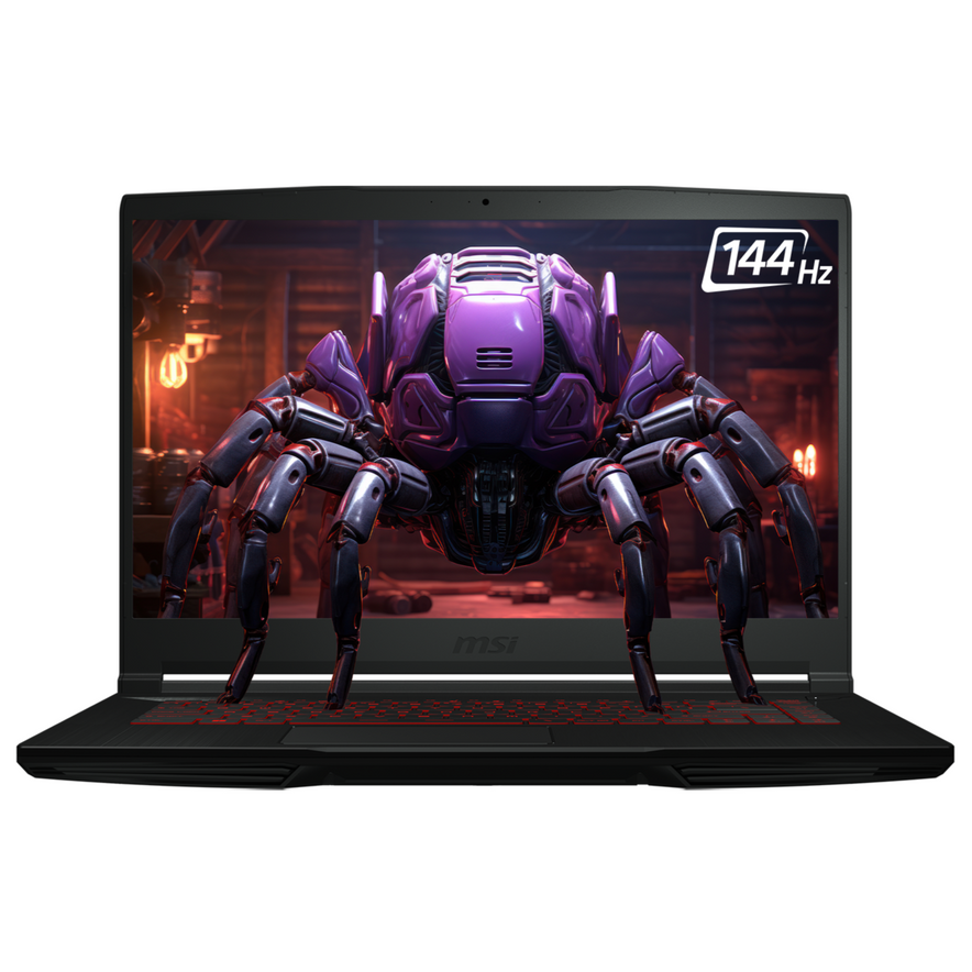 MSI GF Series Gaming Laptop, 15.6" FHD, i5-12450H, RTX4050, W11Home